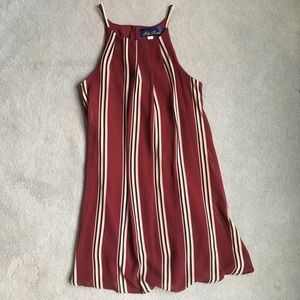 Francesca’s Blue Rain Flowy Dress